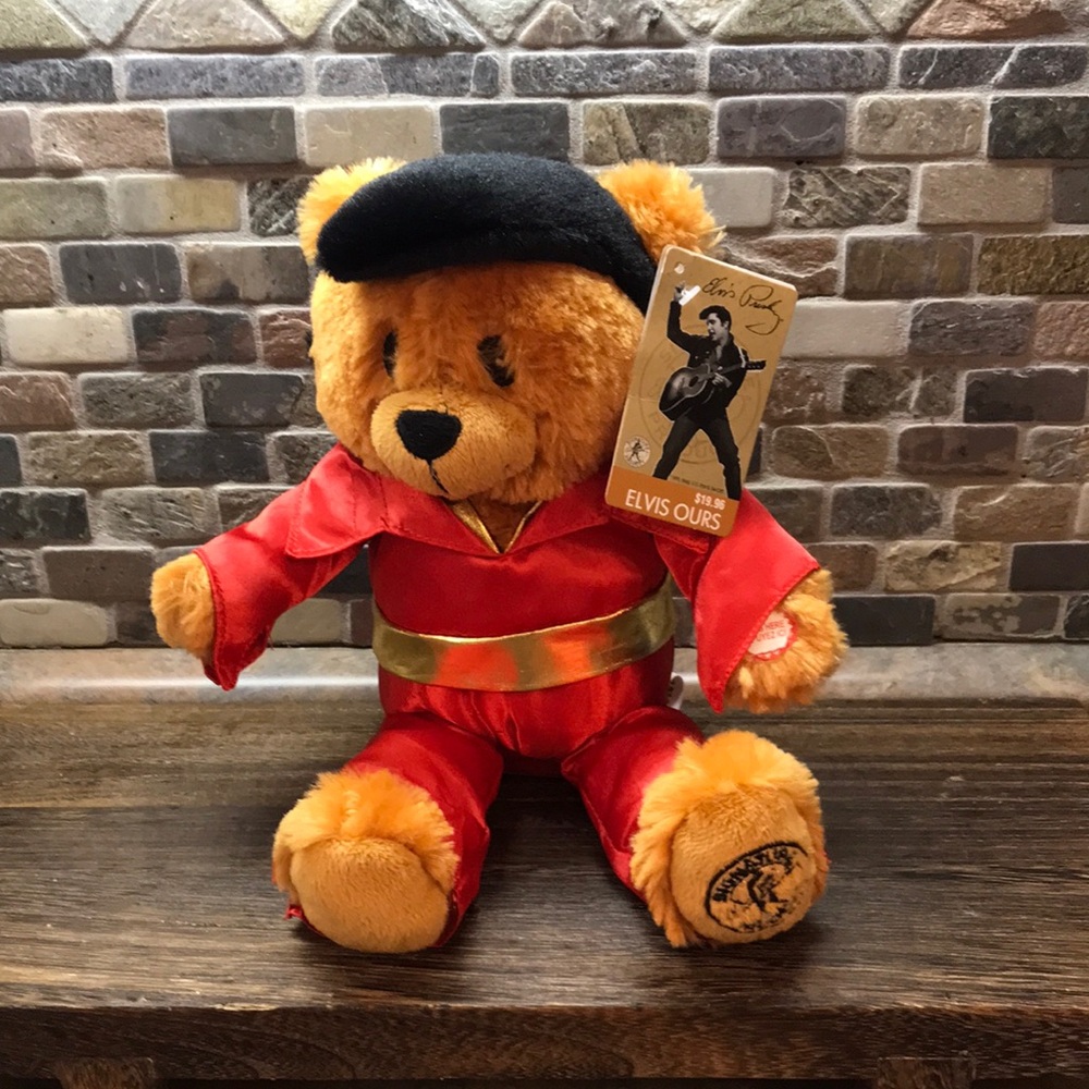 Elvis Presley “Blue Christmas” Singing Bear
